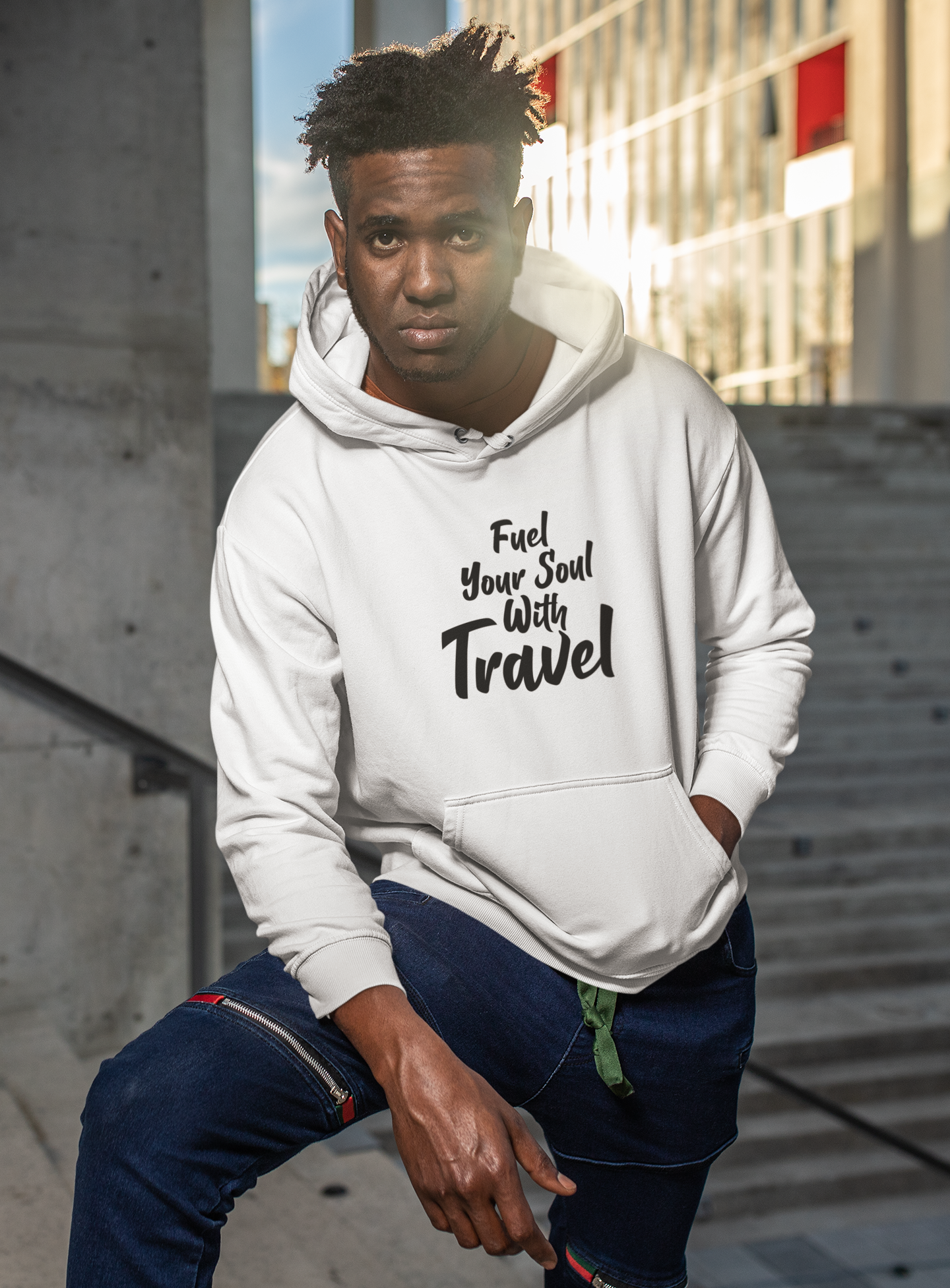 Fuel Your Soul With Travel Unisex Hoodie