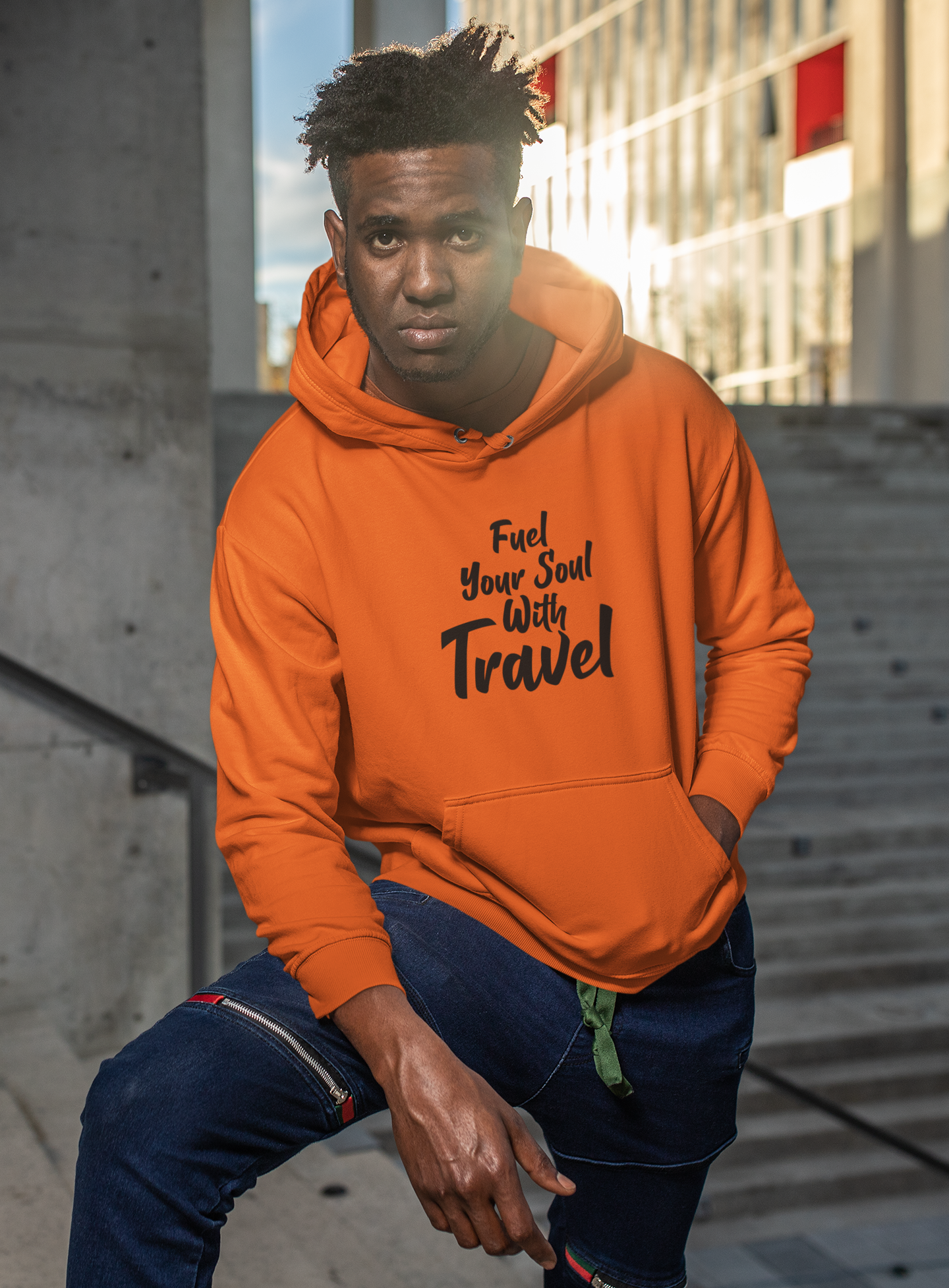 Fuel Your Soul With Travel Unisex Hoodie