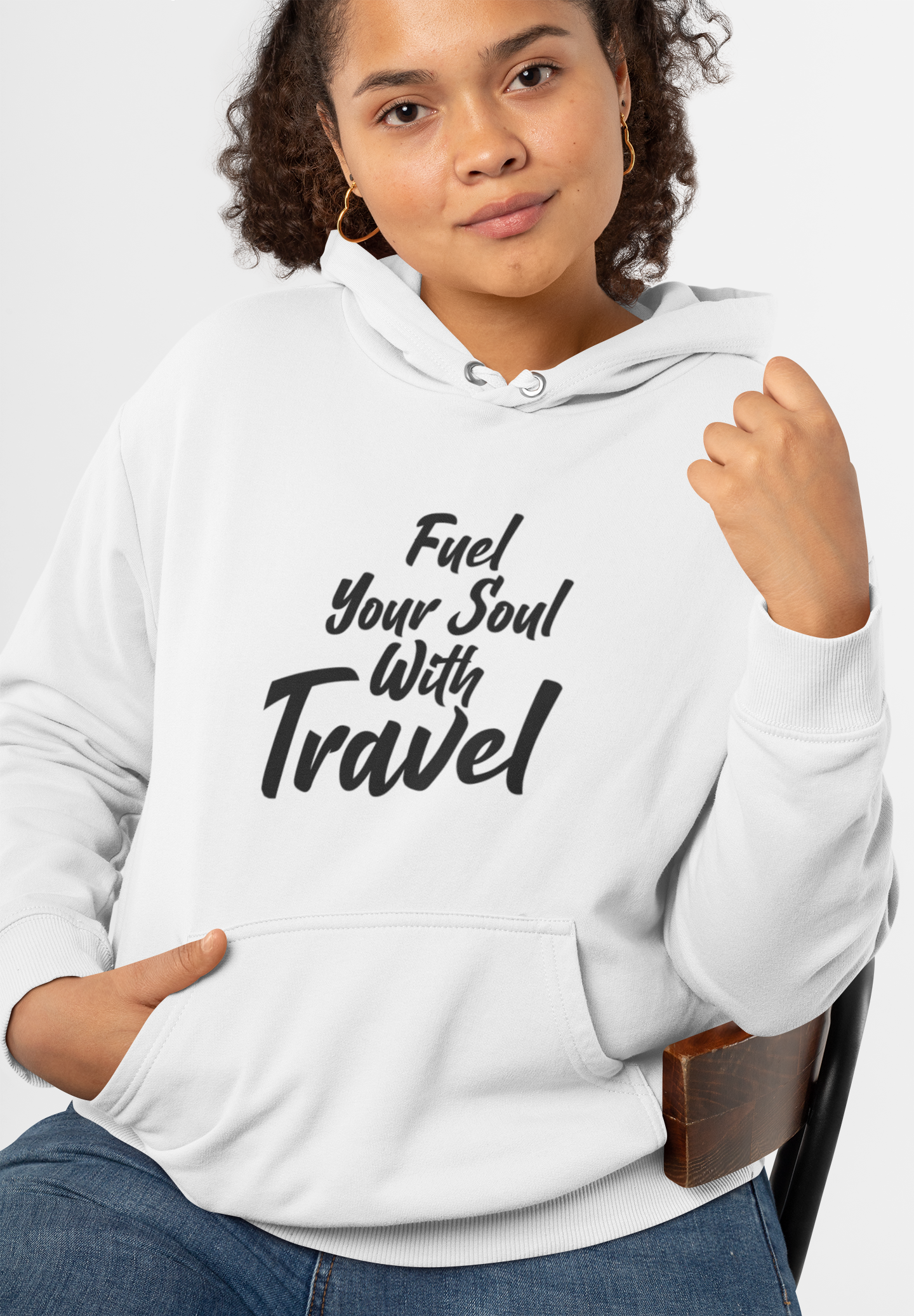 Fuel Your Soul With Travel  Unisex Hoodie