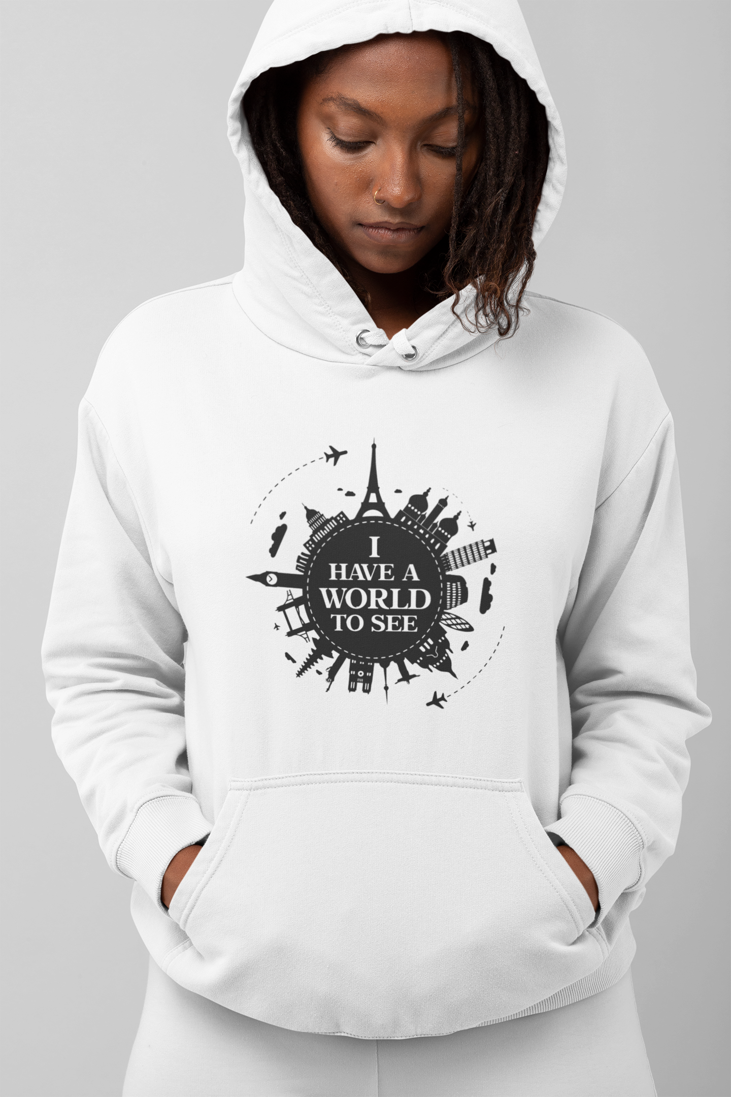 I Have A World To See  Unisex Hoodie