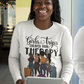 Girls Trip Cheaper than Therapy Unisex Long Sleeve Tee