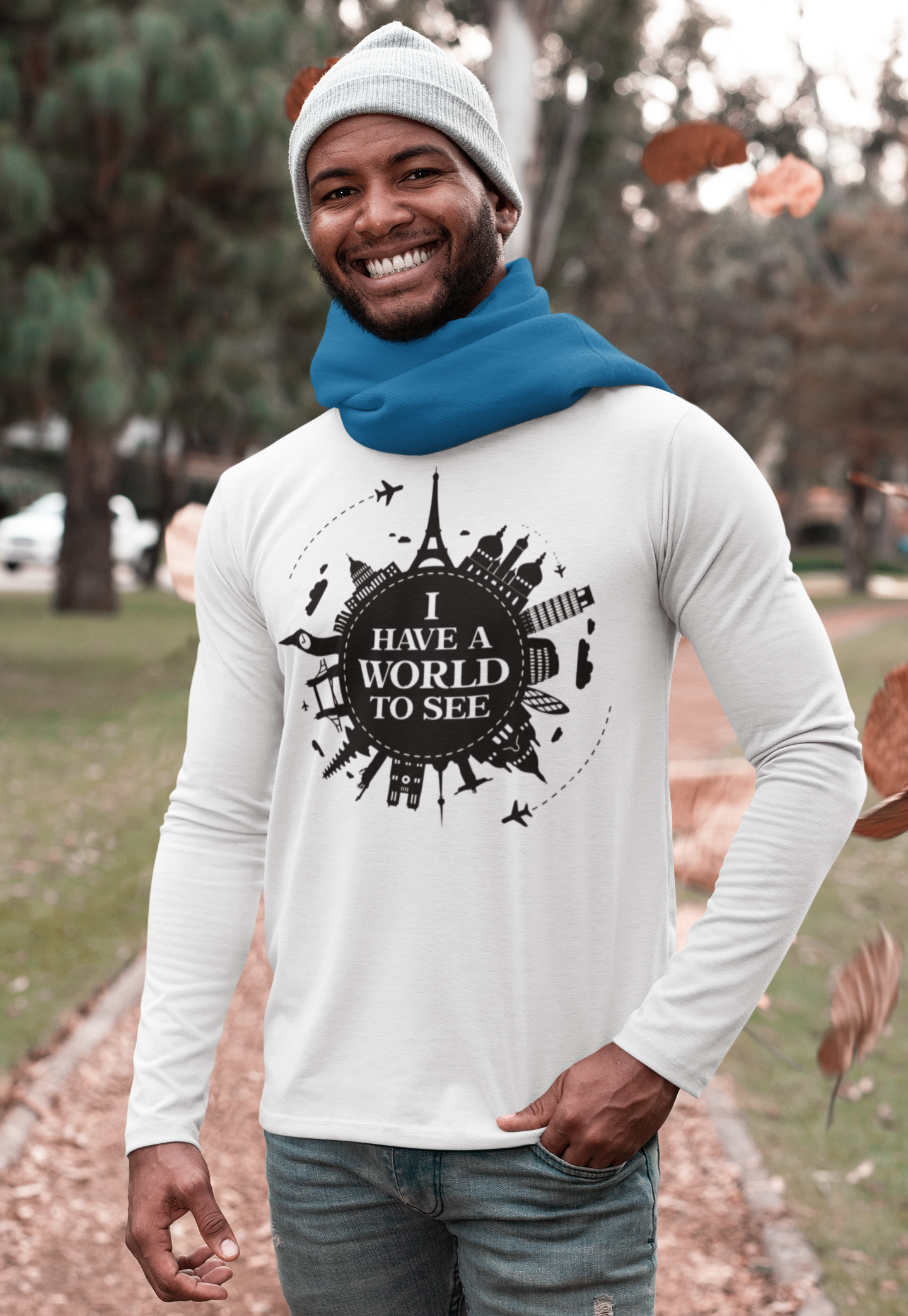 I Have A World To See Unisex Long Sleeve Tee