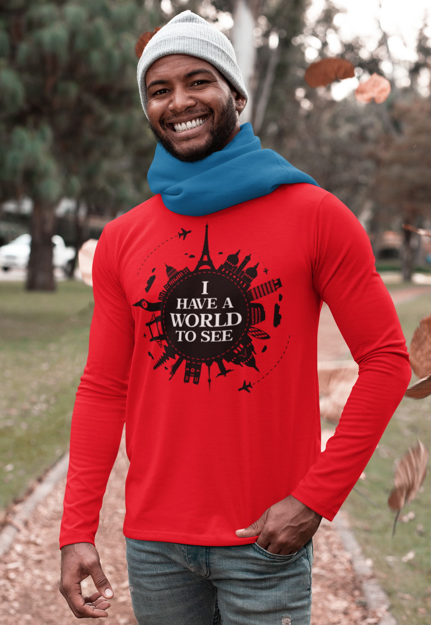 I Have A World To See Unisex Long Sleeve Tee