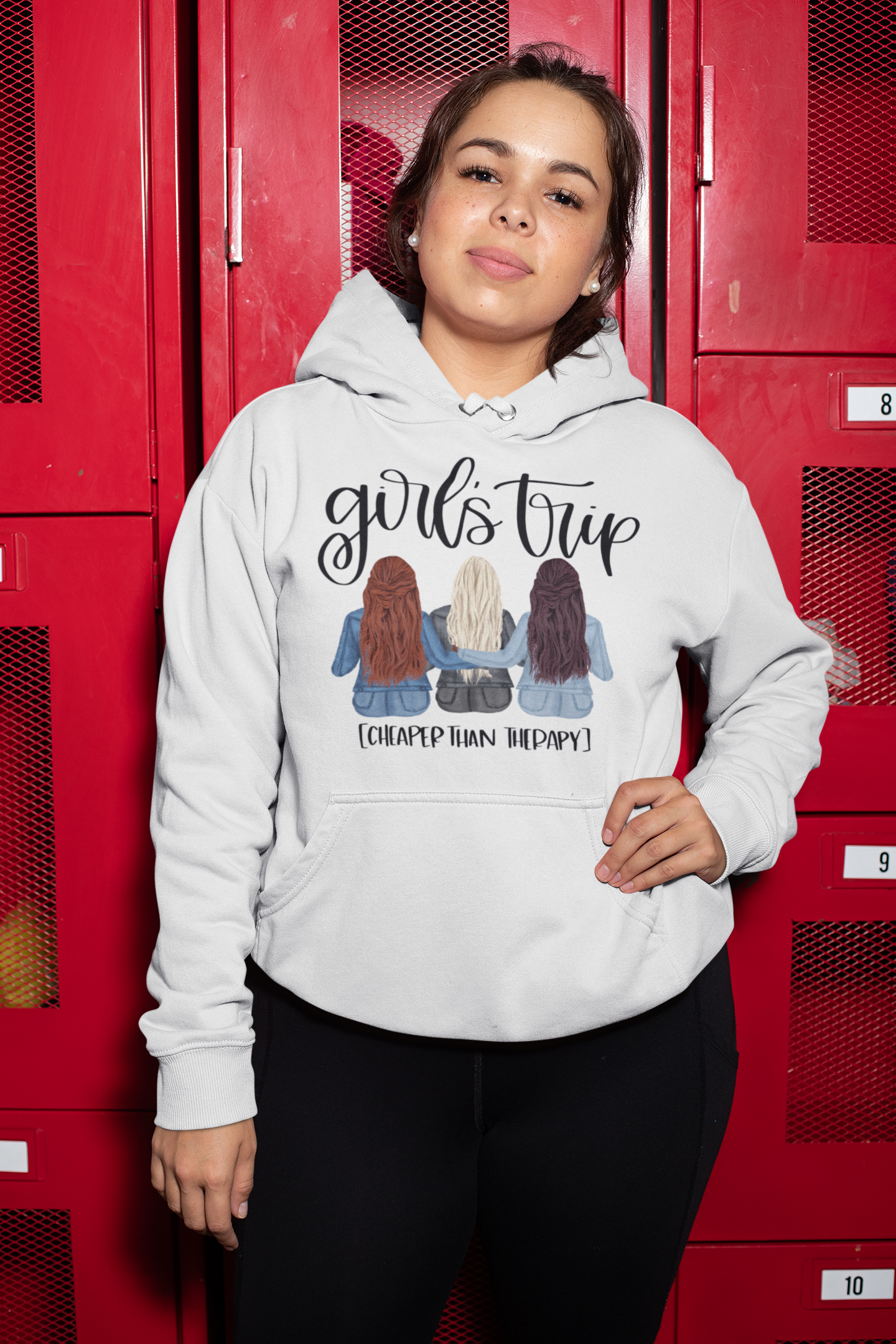 Girls Trip Cheaper than Therapy Unisex Hoodie