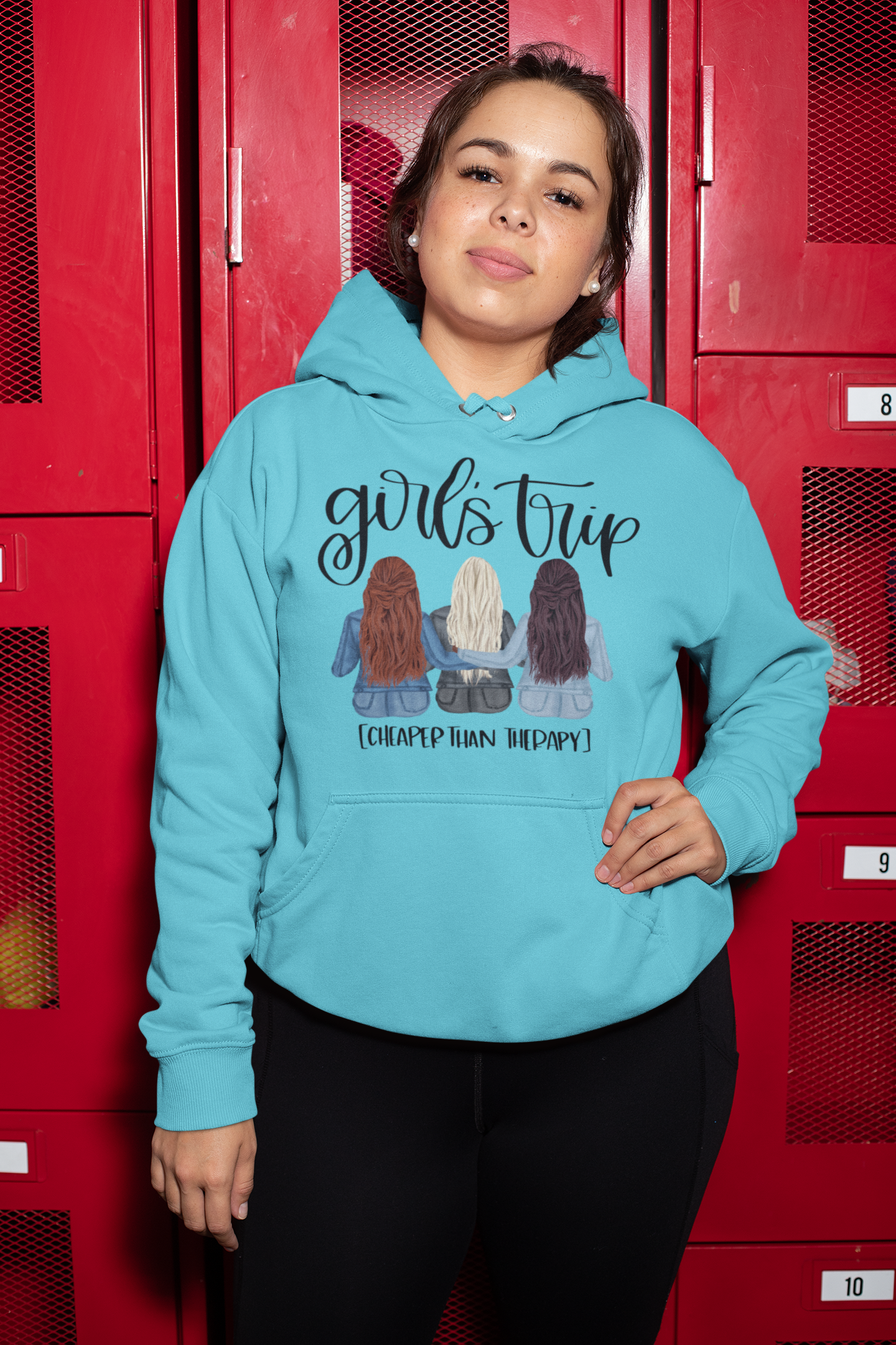 Girls Trip Cheaper than Therapy Unisex Hoodie