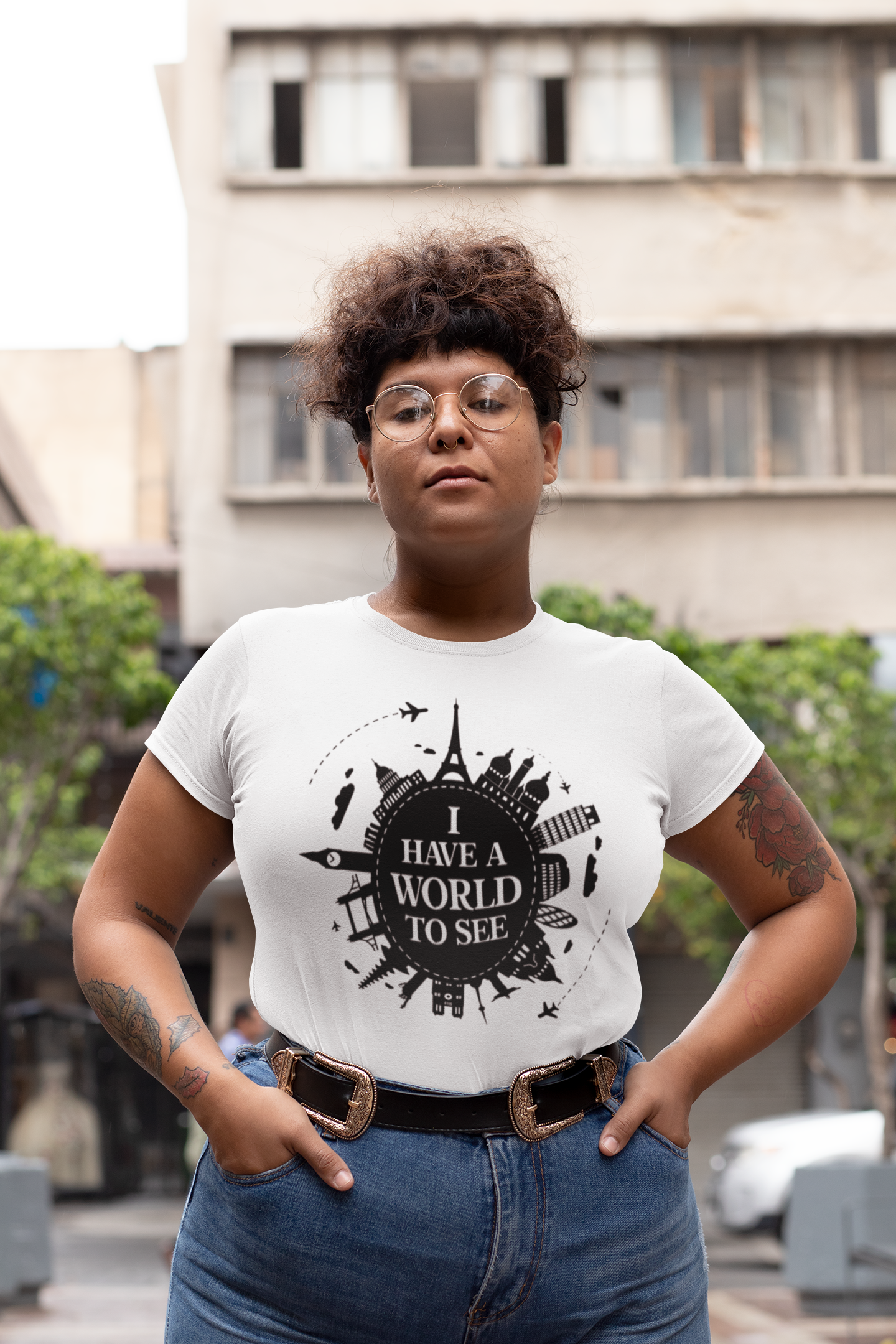 I Have A World To See Women's Relaxed T-Shirt