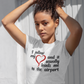 I Follow My Heart And It Usually Leads Me To The Airport Short-Sleeve Unisex T-Shirt