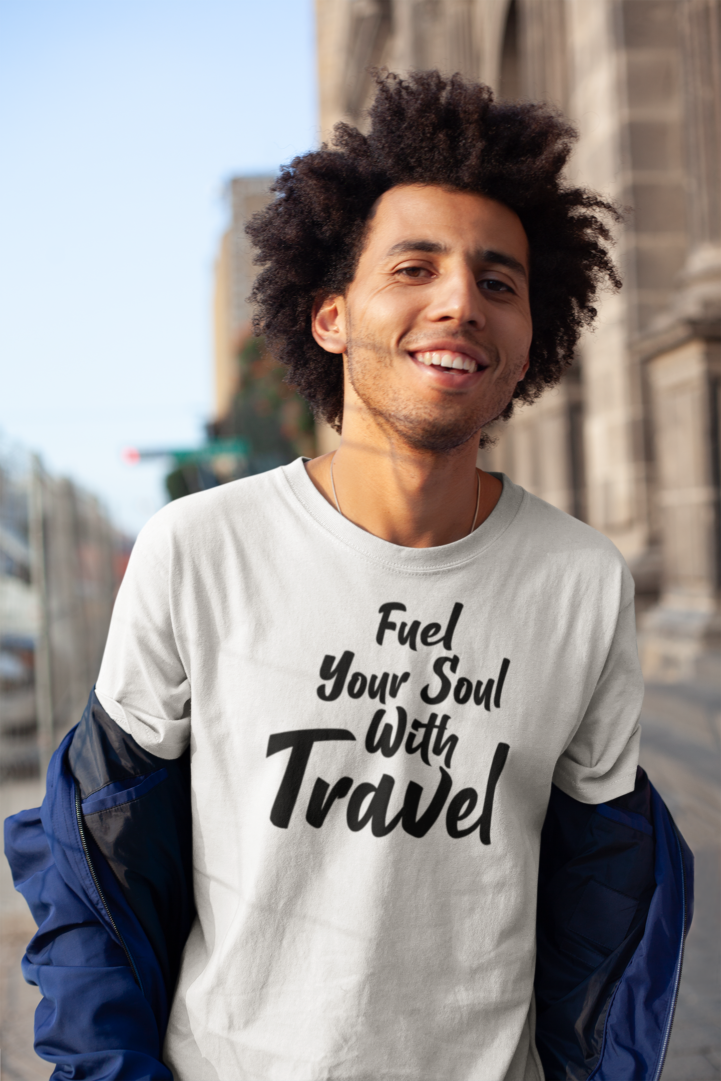 Fuel Your Soul With Travel Short-Sleeve Unisex T-Shirt