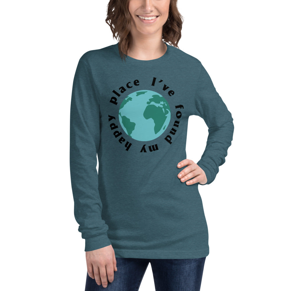 I've Found My Happy Place Unisex Long Sleeve Tee