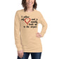 I Follow My Heart And It Usually Leads Me To The Airport Unisex Long Sleeve Tee
