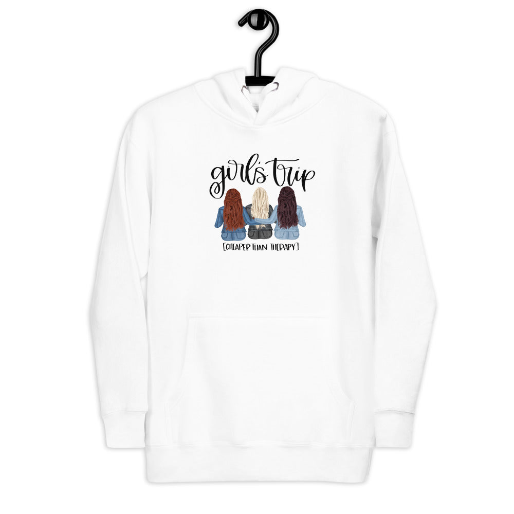 Girls Trip Cheaper than Therapy Unisex Hoodie